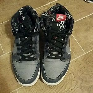 Nike Dunk Denim Track Shoes